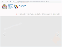 Tablet Screenshot of ohsec.com